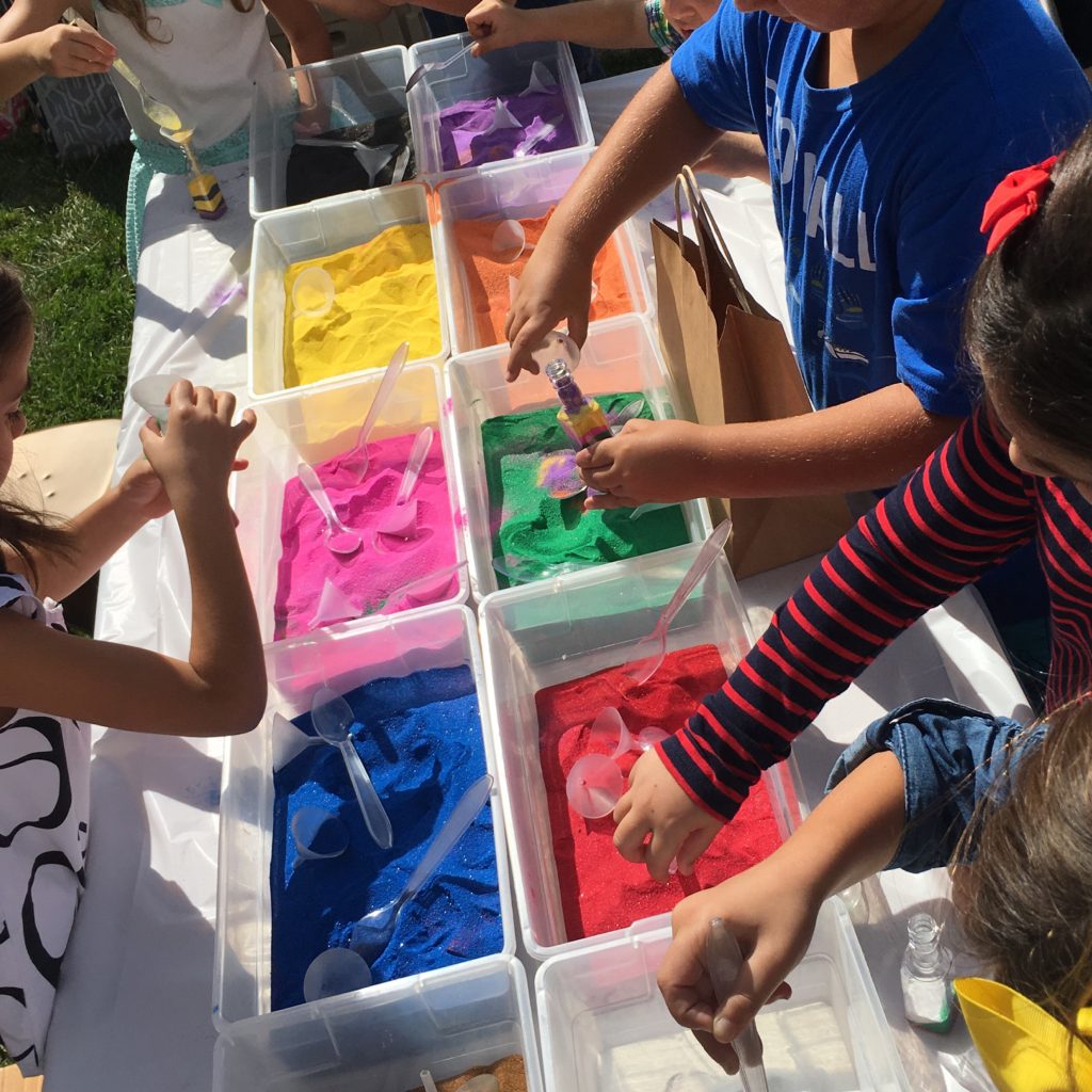 Sand Art Party Little Artist Party