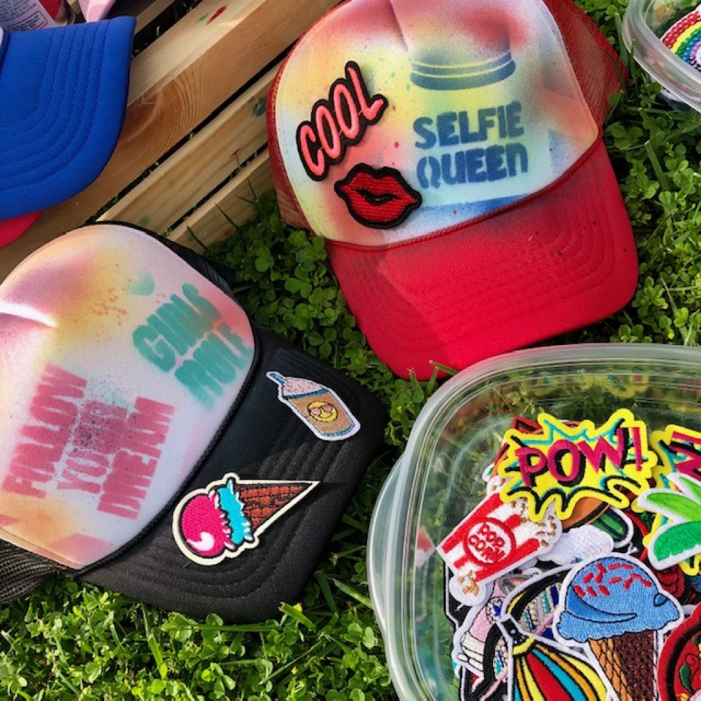 Spray Paint and Patch Party Little Artist Party